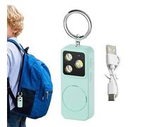Allarme di sicurezza personale 150dB autodifesa con a LED | Portachiavi con allarme di sicurezza per donne, studenti anziani, ragazze, bambini, università, protezione quotidiana di