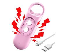 Allarme Di Sicurezza Personale Per Autodifesa,Di Allerta,Allarme Sonoro 130dB con Luce Stroboscopica | Per Studenti Anziani Ragazze Sorelle Universitari Viaggio Notturno all'Aperto