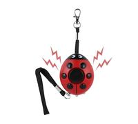 Allarme di sicurezza personale portatile 120 db - Allarme a forma di coccinella con portachiavi, protegge per jogging, anziani, disabili, lavoratori notturni
