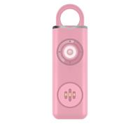 Allarme di sicurezza personale ricaricabile in materiale ABS con suono ad alto d