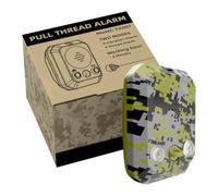 Allarme di viaggio Trip Wire Security Siren Detector Tool | Allarme perimetrale da campeggio impermeabile da 120 dB per campeggio, escursionismo, caccia, pesca, sopravvivenza, viaggi