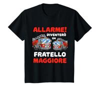 Allarme Divento Fratello Maggiore Camion De Pompiers Maglietta