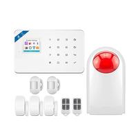 Allarme Domestico Senza Fili Di Allarme Tuya Con Sensore Di Movimento Allarme Antifurto Kit Pannello Di Allarme Unità Centrale GSM,Controllo completo dell'allarme