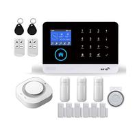 Allarme domestico Wireless 4G di allarme di sicurezza domestica for APP Tuya con sensore di movimento for animali domestici Rilevatore di fumo Rilevatore di gas,Espandibile(K)