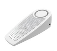 Allarme fermaporta rilevato con vibrazioni, 130 dB, per applicazioni di sicurezza interna, design compatto e leggero, adatto per viaggiatori frequenti (bianco)