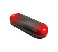 Allarme fittizio solare per auto | Allarme per auto lampeggiante a LED falso Energia solare,Dispositivo antifurto durevole per auto, prodotti universali per la sicurezza 'auto per biciclette, sicurezz