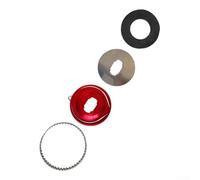 Allarme freno mulinello da pesca con scatola portaoggetti, compatibile con Abu B3/P3/P4 Series, realizzato in lega di alluminio