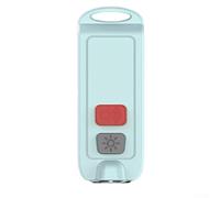 Allarme impermeabile per esterni, 130 dB, IP66, ricaricabile, colore: blu | 130dB forte per esplosione, ricaricabile per batteria, protezione antifurto, dispositivo di sicurezza personale, lunga durata