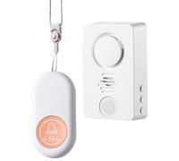 Allarme Letto per Anziani Wireless - Quartiere di avvertimento Ward Wireless Bell - 8,2x5x2,4cm Bed Alarm Prevenzione Autunno per Anziani Pazienti per Bambini