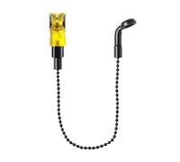 Allarme linea di pesca sensibile catena antiscivolo portatili indicatori di pesca con reazione rapida gancio rack strumento notte allarme compatibile