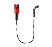 Allarme linea di pesca sensibile catena antiscivolo portatili indicatori di pesca con reazione rapida gancio rack strumento notte allarme compatibile