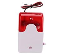 Allarme Luce Sonora, Allarme Sirena Resistente Agli Urti Regolabile Dispositivo di Avviso di Sicurezza Flash Ad Alto Decibel12V (12V)