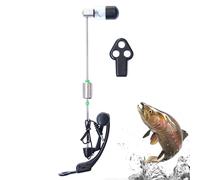 Allarme morso canna da, indicatore di abboccata da, allarme portatile regolabile | Allarme morso con faro ABS per familiari, amici e colleghi