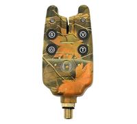 Allarme morso da pesca, allarme abboccata da pesca con indicatore LED, allarme abboccata con controllo volume + tono, allarme abboccata per pesca alla carpa e al luccio, indicatori di abboccata da