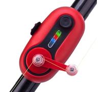 Allarme Morso di Pesce, Allarme Morso | Indicatore di allarme di pesca,Attrezzatura per indicatore di allarme di sicurezza regolabile intelligente con luce LED per la notte all'aperto