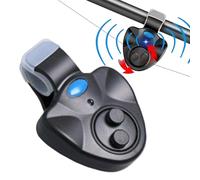 Allarme Morso per Canna da,Allarme Elettronico con Luce LED e Avviso Sonoro | Segnalatore di Portatile per Uomini Donne Tore Esperto Principiante Padre Marito