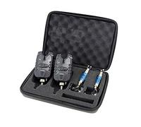 Allarme morso pesca alla carpa e set swinger LED blu resistente all'acqua (1137)