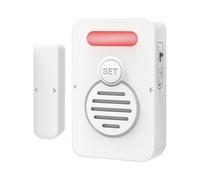 Allarme per frigorifero e frigorifero, wireless, con promemoria vocali regolabili, promemoria per chiudere la porta, allarme vocale per negozi, scuole, negozi, garage, cantine