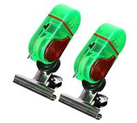 Allarme per pesca alla , campanello di allarme sonoro per pesca alla , set di 2 campanelli di allarme portatili sensibili con suono e luce, indicatore di cattura dei pesci clip per lago