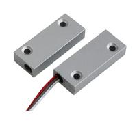 Allarme per porta in metallo con contatto magnetico - Rilevatore cablato - Kit di sicurezza per casa e garage