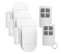 Allarme per porte e finestre quando aperto per la sicurezza dei bambini a casa, con telecomando, sensore magnetico per ingresso porta, allarme per negozio/garage, allarme forte da 130 dB, 4 modalità