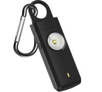 Allarme Personale Antiaggressione per Autodifesa Donna Con Doppio 130dB Altoparlante, Kit Autodifesa Femminile Con Luce Luminosa Stroboscopica e Indicatore Di Carica Della Batteria