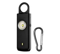 Allarme Personale con Lampada LED 130dB Ricaricabile Tipo-C | Allarme Personale Per Ragazze Uomini Università Spostamenti Camminare Corsa