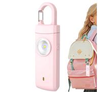 Allarme personale da 130 dB, portachiavi di sicurezza da donna, allarme portatile compatto per bambini e adulti, materiale ABS con suono forte, attrezzatura di autodifesa per pendolarismo, passeggiate