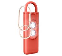 Allarme Personale LED Doppio Lampeggiante 130dB con Comodo Design Portachiavi