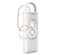Allarme Personale LED Doppio Lampeggiante 130dB con Comodo Design Portachiavi