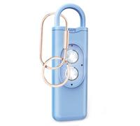 Allarme Personale LED Doppio Lampeggiante 130dB con Comodo Design Portachiavi