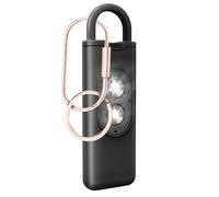 Allarme Personale LED Doppio Lampeggiante 130dB con Comodo Design Portachiavi