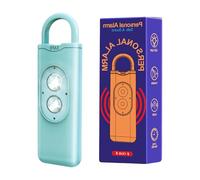 Allarme personale ricaricabile con 2 luci LED e avvisi da 130 dB per attività all'aperto, emergenze, protezione, portachiavi, allarmi per donne