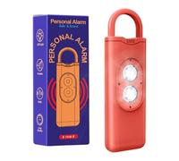 Allarme personale ricaricabile con 2 luci LED e avvisi da 130 dB per attività all'aperto, emergenze, protezione, portachiavi, allarmi per donne