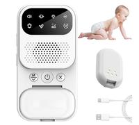 Allarme Pipì per Bambini Senza Fili, Allarme Portatile per Pipì con Luce Notturna/Rumore Bianco Senza Fili, Allarme Pipì per Bambini Ricaricabile via USB, 3 Modalità di Funzionamento