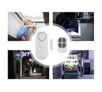 Allarme porta wireless design elegante a 140 dB adatto per ambienti domestici