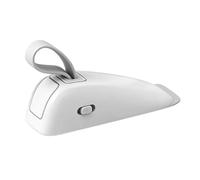 Allarme portatile per porta, fermaporta regolabile, fermaporta medio con base in , con allarme a doppia modalità, di protezione per la casa, casa, appartamento, villa, cabina, resort