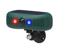 Allarme repellente per bestia solare, allarme antirumore, allarme 129 dB, sensore di movimento solare per esterni con più suoni, adatto per interni ed esterni, scoraggia gli intrusi. (13 tipi di suono
