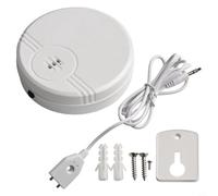 Allarme rilevatore di perdite d'acqua a doppia modalità da 135 dB per la sicurezza delle inondazioni di casa e cantina, immersione + livello dell'acqua, alloggiamento ABS, batteria da 9 V