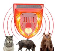 Allarme Sensore Di Movimento Esterno - Dispositivo Anticervo Intelligente,Dispositivo Dissuasore Con Luce Stroboscopica A Energia Solare Per Esterno, Giardino, Magazzino, Viale