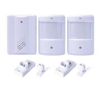 Allarme Sensore Infrarossi Wireless Campanello Senza Fili Sicurezza Casa