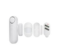 Allarme sensore magnetico for porte e finestre senza fili 120dB Antifurto Rilevatori di telecomando da 300 piedi allarme sicurezza domestica Semplice Sicuro(Alarm Kit 6)