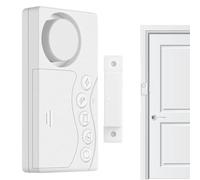 Allarme senza fili per frigorifero: rilevatore di movimento per l'ingresso, allarme antifurto per porte | Allarme magnetico della porta della piscina 'allarme aperto della finestra d