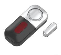 Allarme senza fili per porte e finestre, sensore di contatto magnetico da 130 dB per sicurezza domestica, antifurto per porte e finestre, dispositivo di protezione ABS facile da installare