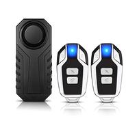 Allarme Sicurezza Casa, Allarme for bicicletta impermeabile Moto Veicolo elettrico Sicurezza for bici antifurto Rilevatore di vibrazioni con telecomando(1 Set Alarm-A2)