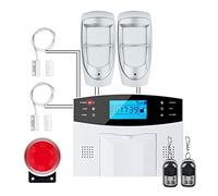 Allarme Sicurezza Casa, Il di allarme antifurto domestico GSM cablato e wireless M2B supporta la lingua inglese G2B(G2BH)