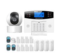 Allarme Sicurezza Casa, TUYA Smart Home GSM Allarmi di sicurezza for la casa Allarme domestico wireless for garage for case residenziali(J)