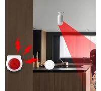 Allarme sirena per Zigbee3 0 Smart Home Security con Luci Lampeggianti EU