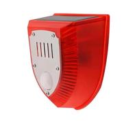Allarme solare con sensore di movimento per esterni, dispositivo di luce stroboscopica per guida animali, dispositivo di azionamento con sensore di movimento solare resistente alle intemperie per