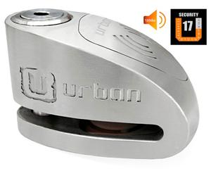 allarme urban disklock ur910s 10mm sra inox argento UNICA